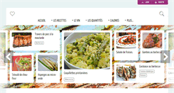 Desktop Screenshot of cuisinemaison.net