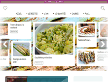 Tablet Screenshot of cuisinemaison.net